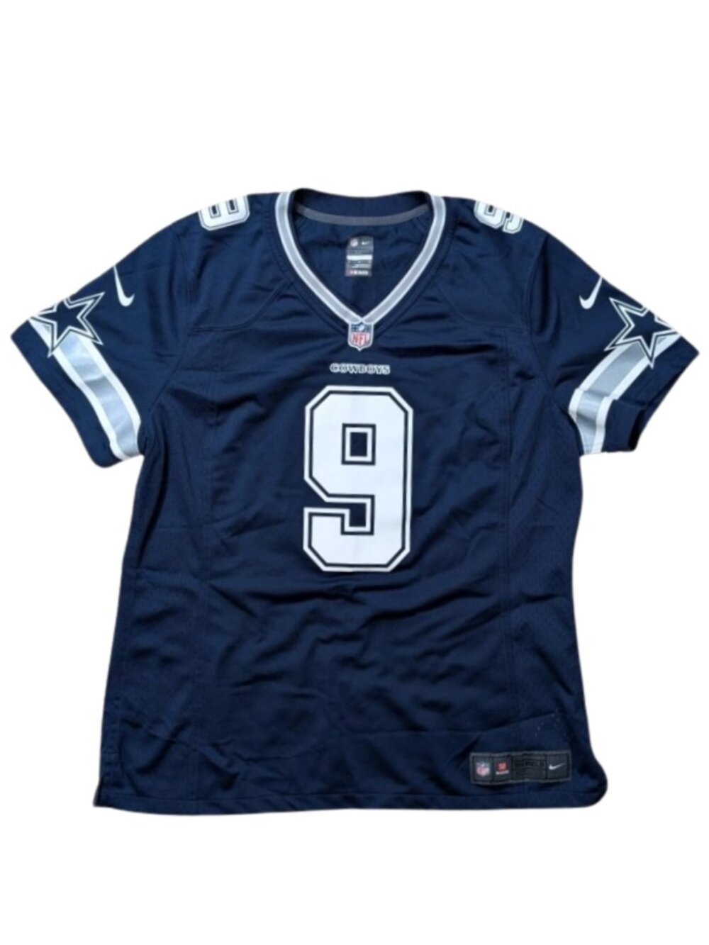 Nike Dallas Cowboys Tony Romo Women's Jersey XL Navy Blue